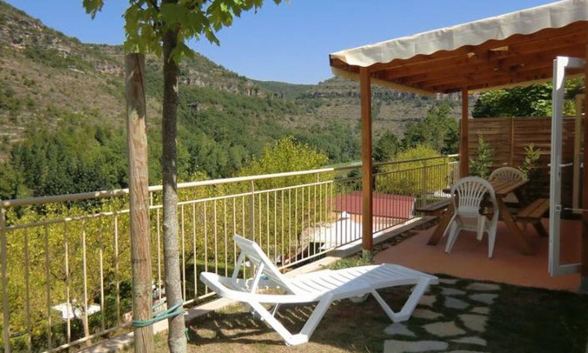 Saint-Rome-de-Tarn House | 28m² Mobile Home in Saint-Rome-de-Tarn - Terrace