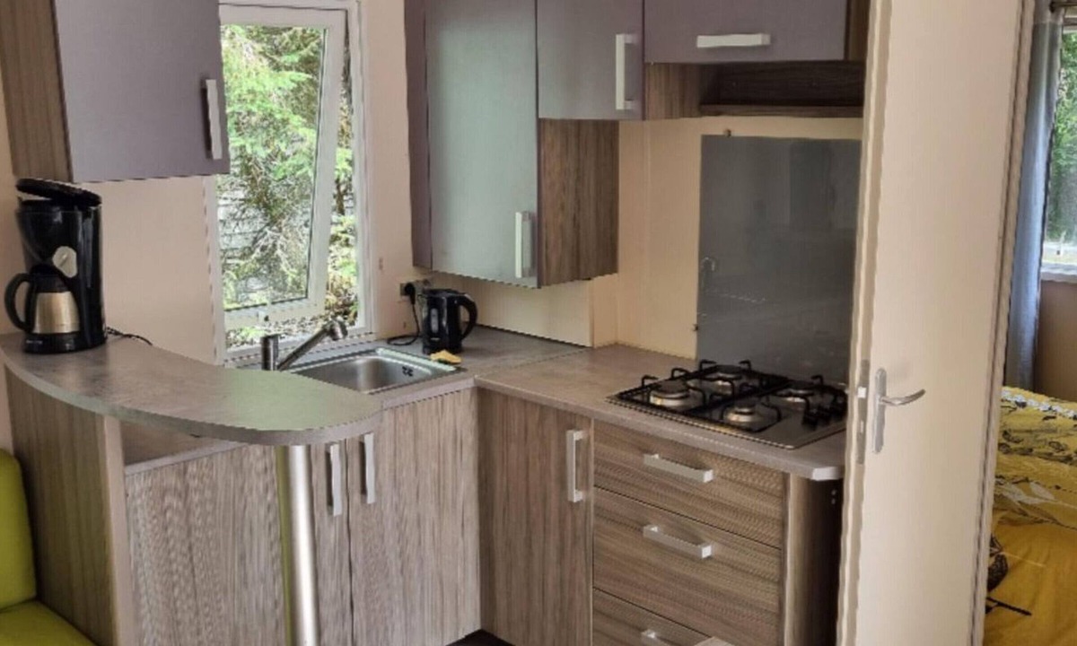 Nibelle House | 28m² Mobile Home with Terrace, 3 Bedrooms for 6 People
