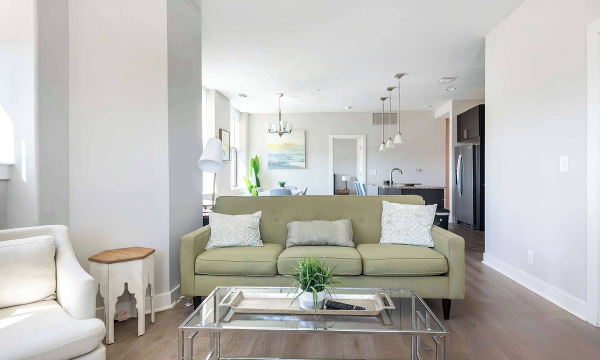 Downtown Baltimore Apartment | 2B/2BA Baltimore Skyline Views · Historic High-Rise
