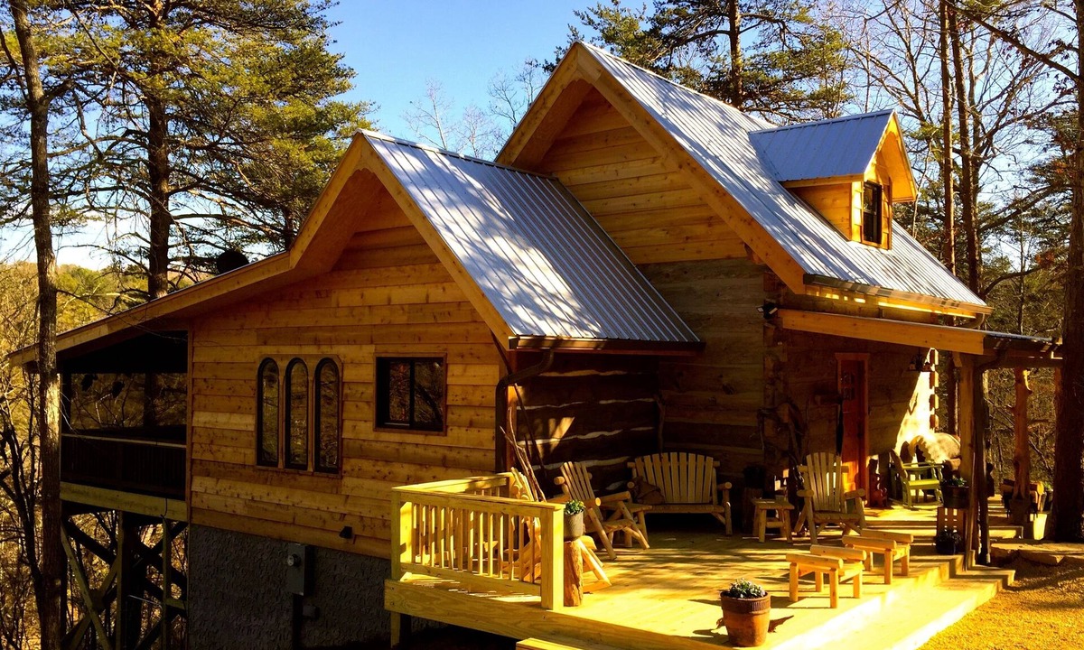 Mentone Cabin | 2BR/2Bath1800's Original Secluded Romantic River Mountain Cabin Therapy Hottub