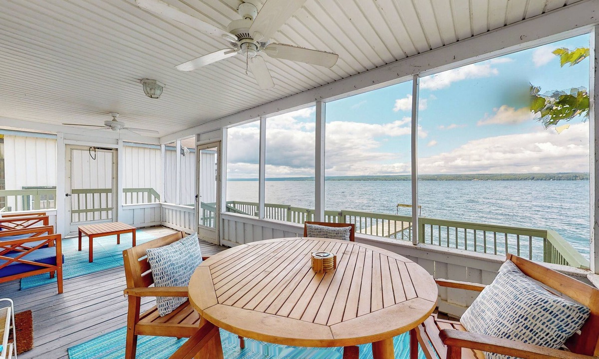 Town of Ledyard House | 2BR Lakeside Home w/Patio, Porch & AC