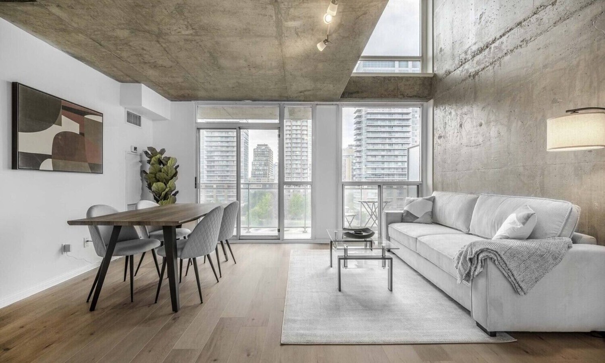 King West Village Condo | 2BR Loft in King West | 2 Baths+Balconies+Parking
