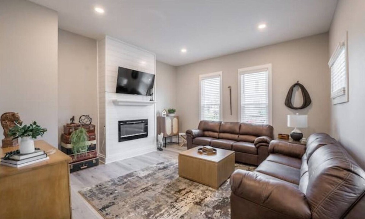 Troy Apartment | 2BR Urban Oasis: Downtown Bliss