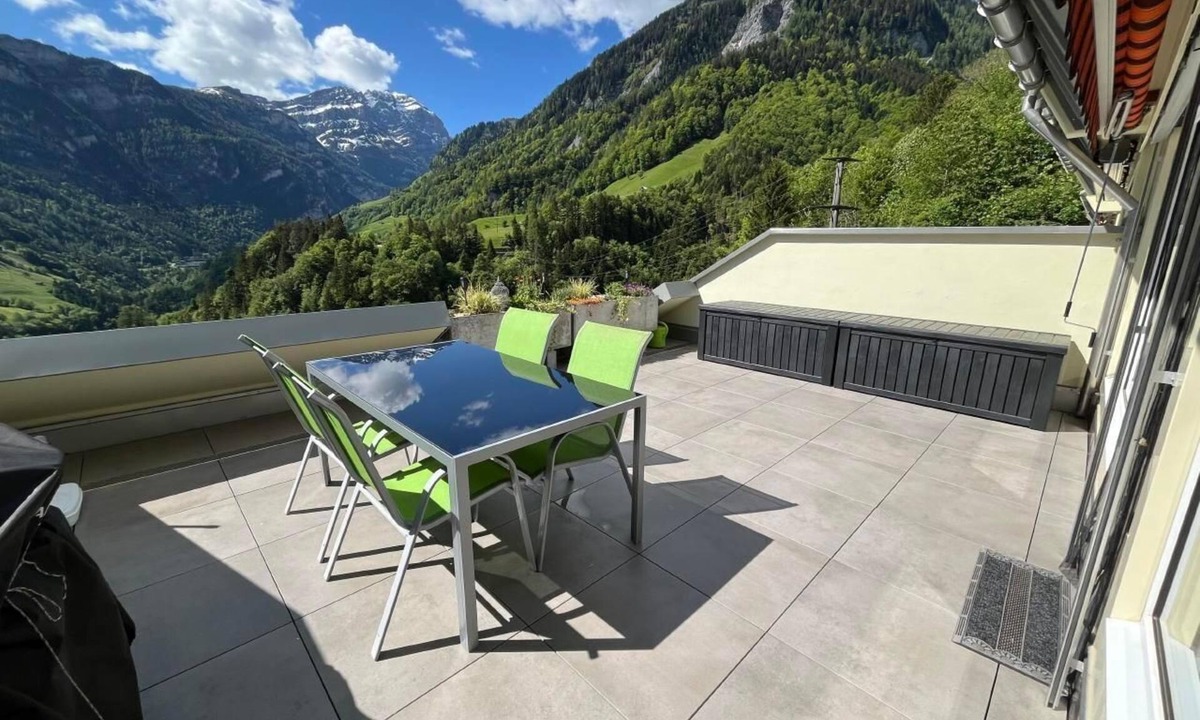 Pfaefers Apartment | 3.5 room terrace flat near the Pizol ski area