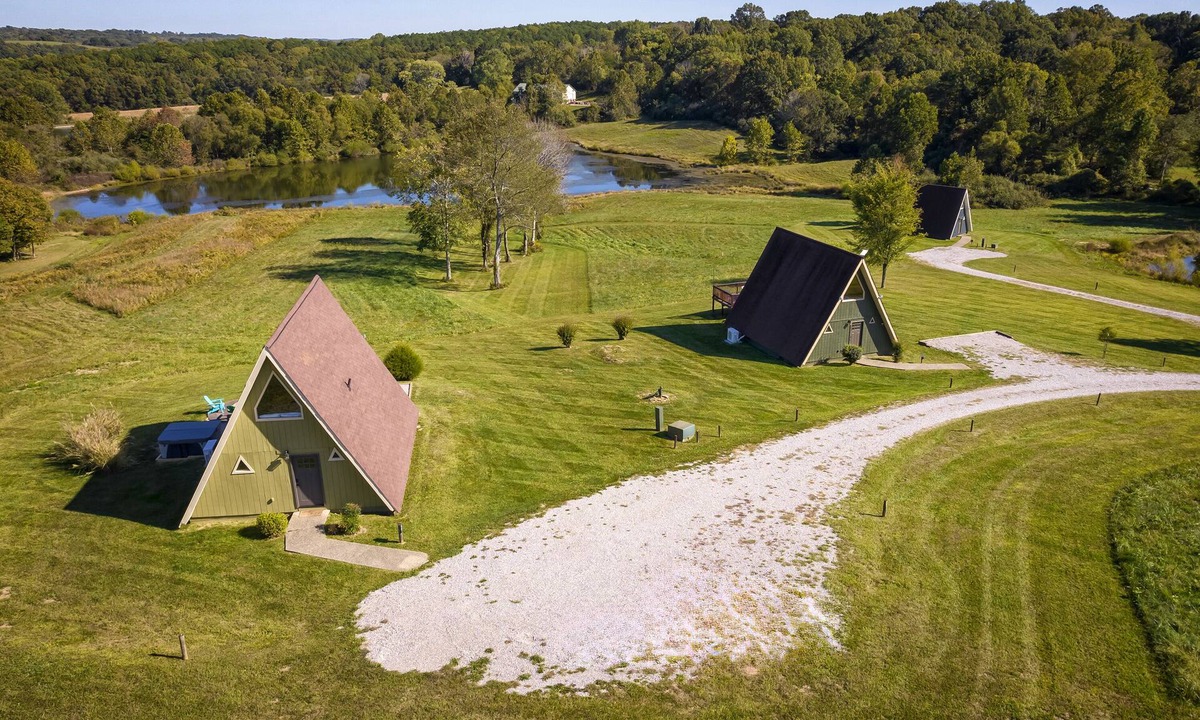 Makanda Cabin | 3 A-Frame Cabins w/Hot Tubs Near Wine Trail