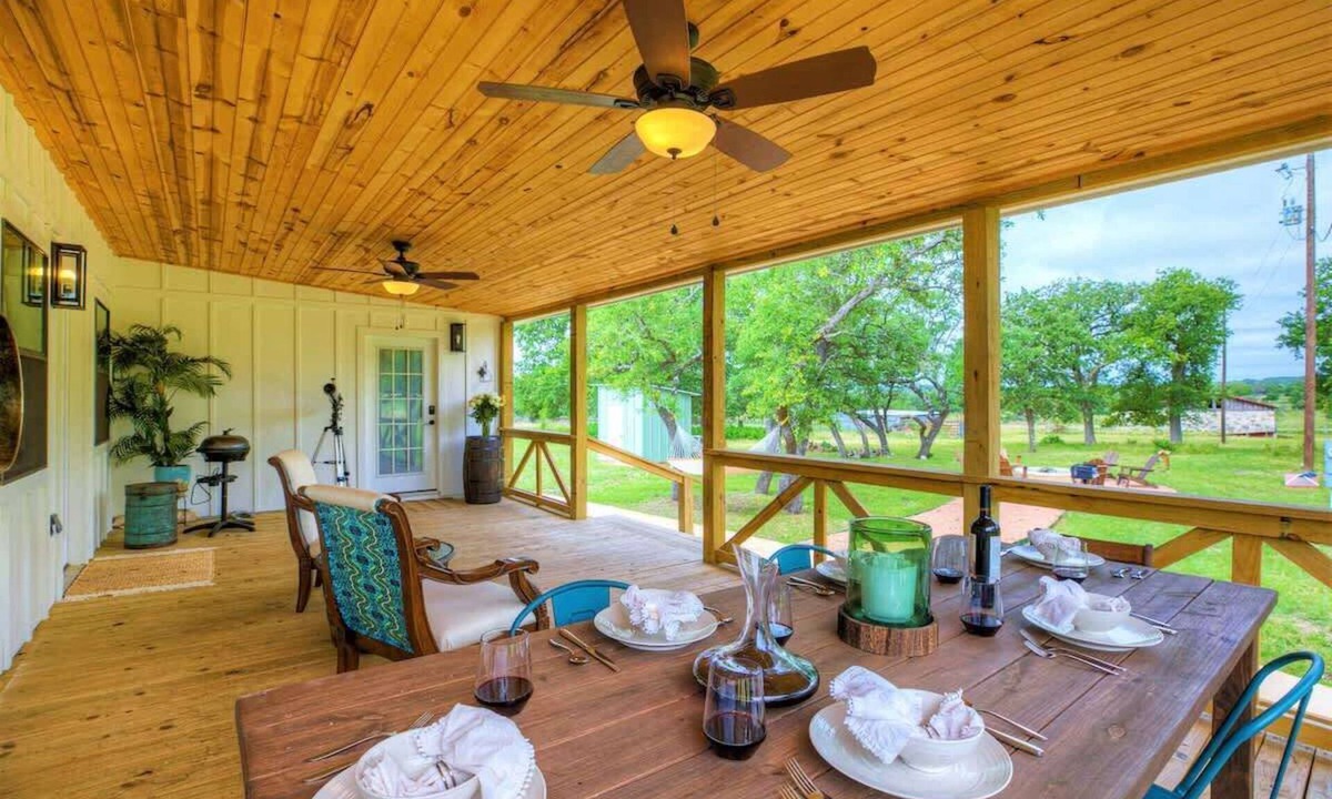 Fredericksburg House | 3 Acre's of Luxury and Views in Fred Wine Country!