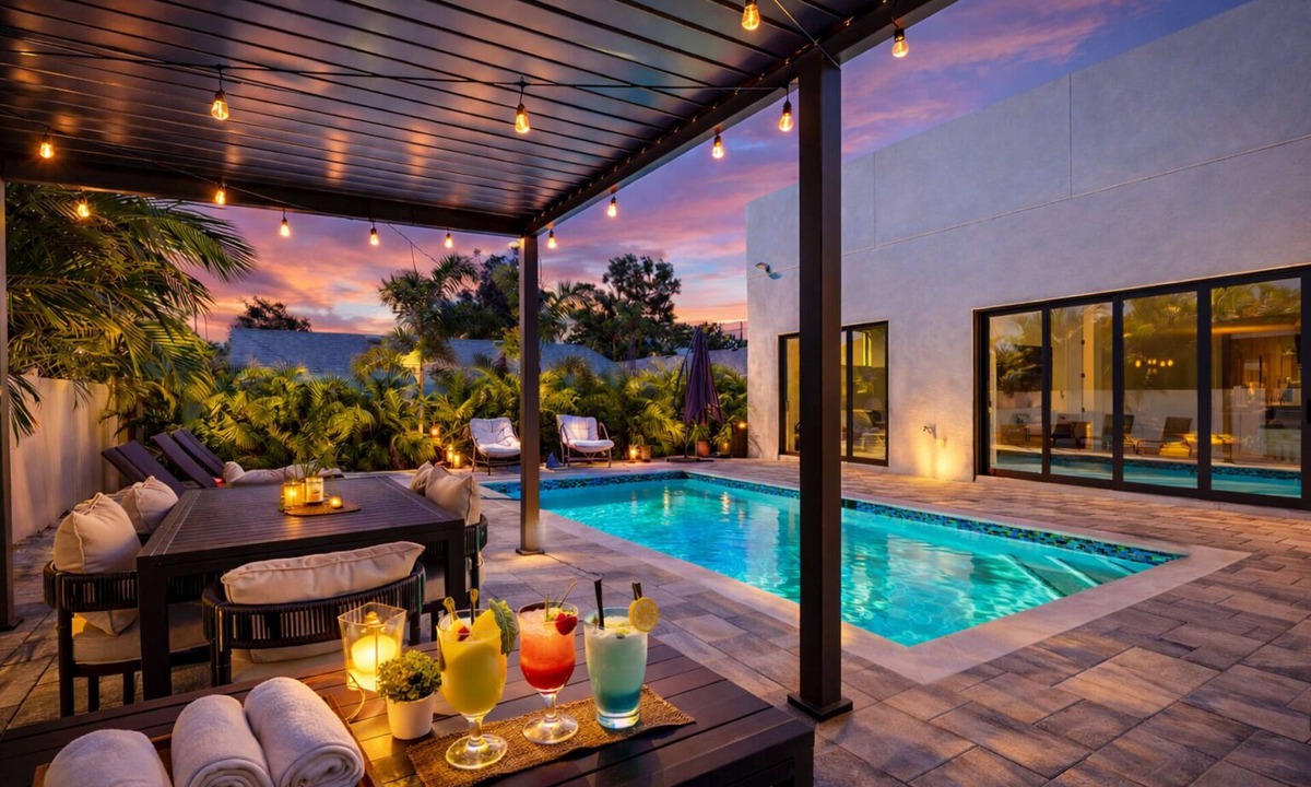 Long Meadow House | 3-Bedroom Heated Saltwater Pool near Siesta Key and Downtown