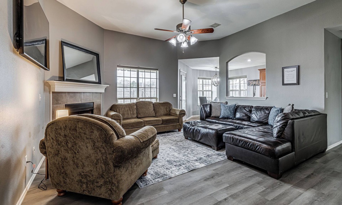 Coweta House | 3-bedroom house in Coweta close to Broken Arrow