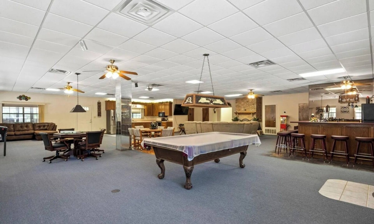 Winnsboro Resort | 3-bedroom resort in delightful Winnsboro with bar, pool table, shuffleboard