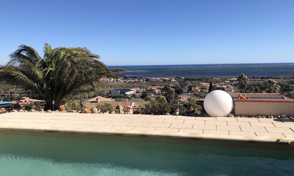 Fitou Villa | 3 bedroom villa, pool with exceptional sea view