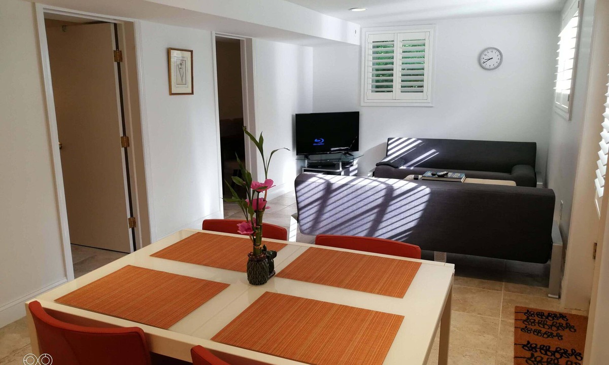 Town of North Castle Apartment | 3-Br 2-Bath Apt & Sauna in Woods with Self check-in.