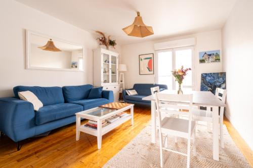 Saint-Helier Apartment | 3 chambres lumineux proche gare et TNB