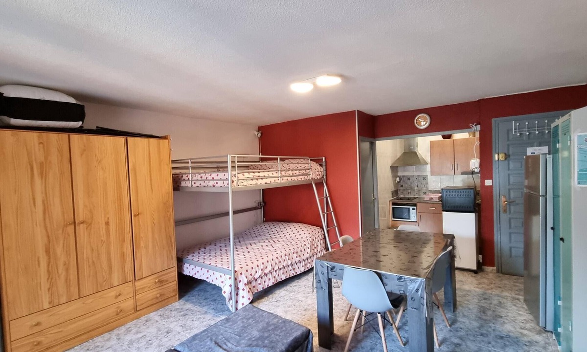 Pas de la Casa Apartment | 3 G VELASQUEZ -Spacious studio a 50 m form access slopes-005968
