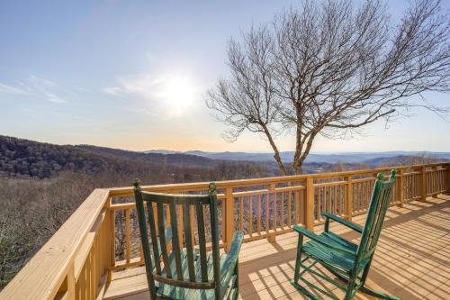 Beech Mountain Apartment | 3 Mi Beech Mtn Resort: Cozy Studio w/Deck & View!