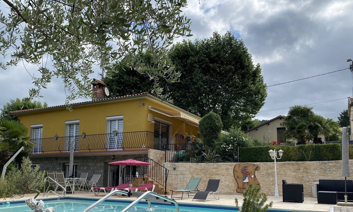 Vernet-les-Bains House | 3 room apartment 50m2 in villa with pool