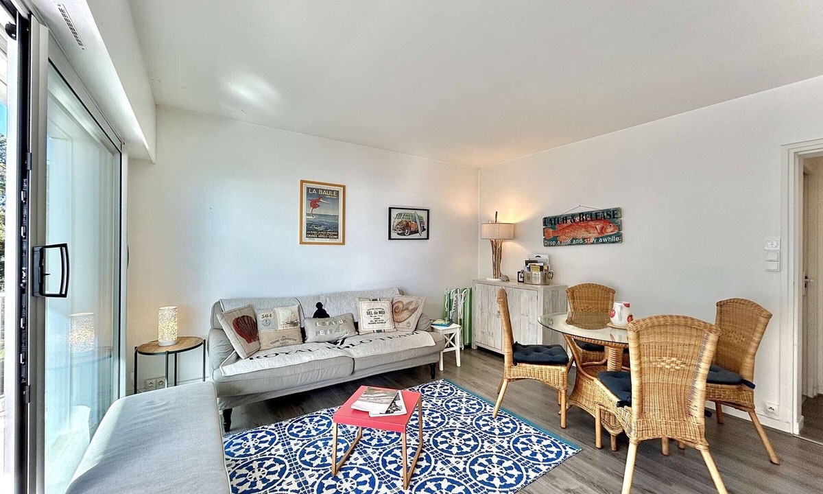 La Baule-Escoublac Apartment | 3-room apartment in La Baule, 4 people, near the beach
