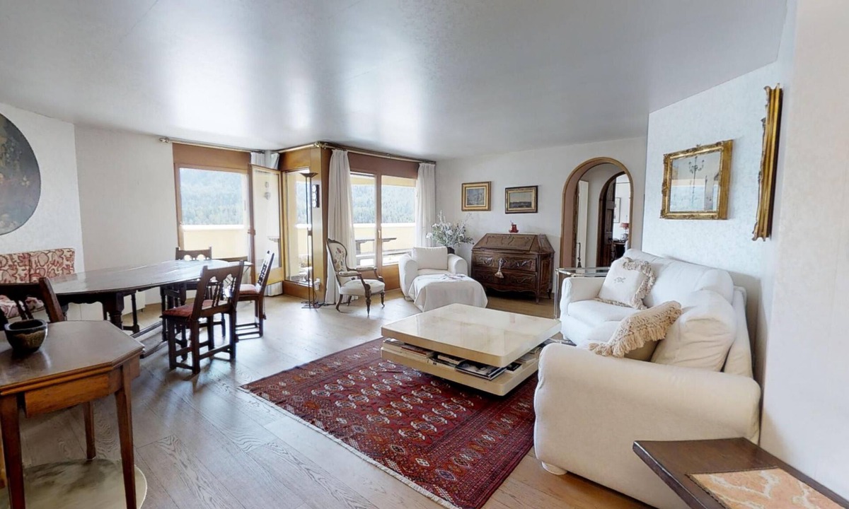 St. Moritz Apartment | 3-room apartment with approx.