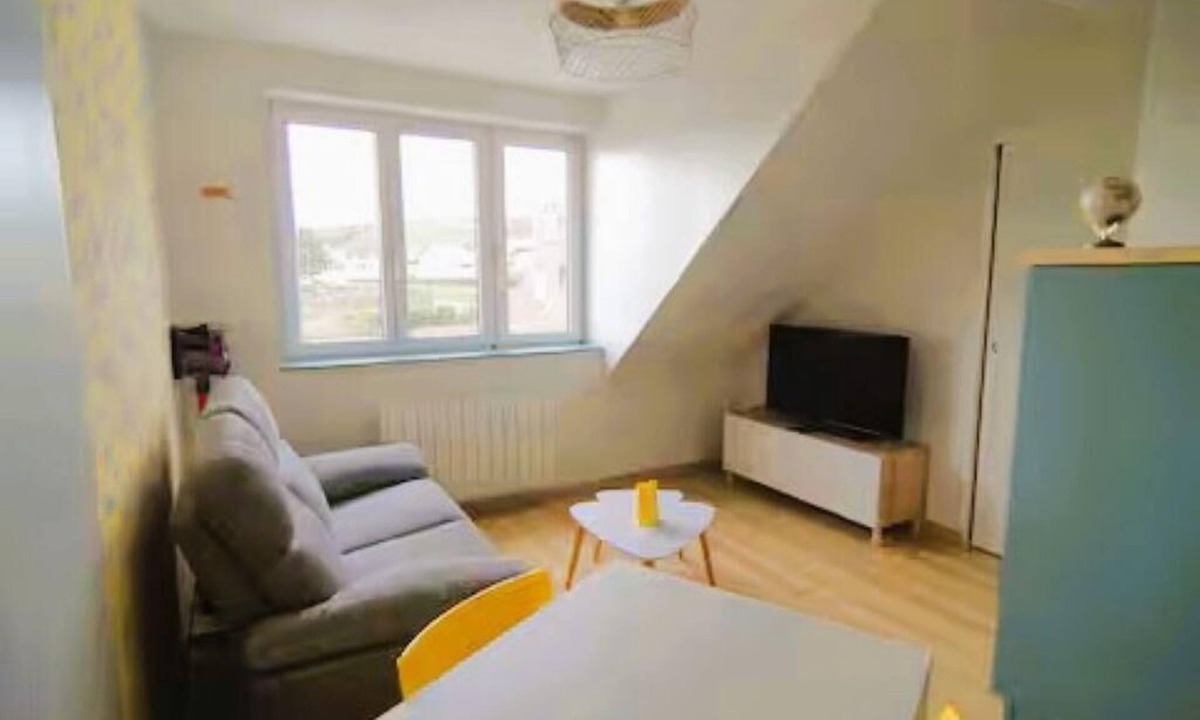 Criel-sur-Mer Apartment | 3-star Bateau Bleu with sea view