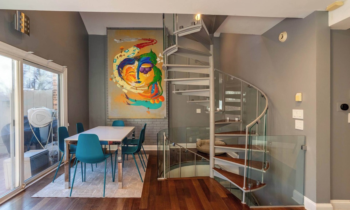 Mid-North District Condo | 3-Story Townhome, Free Parking, Private Patio, Washer-Dryer