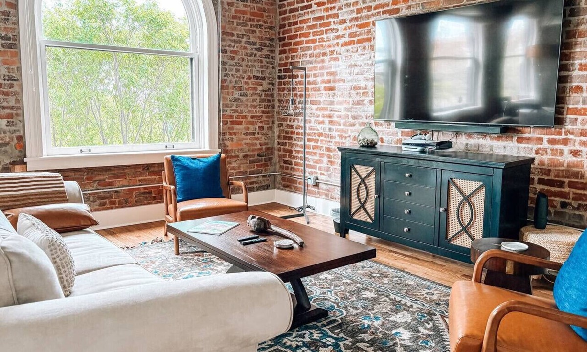 Downtown Greensboro Apartment | 3 Suite Downtown Building w/Private Rooftop+Patio