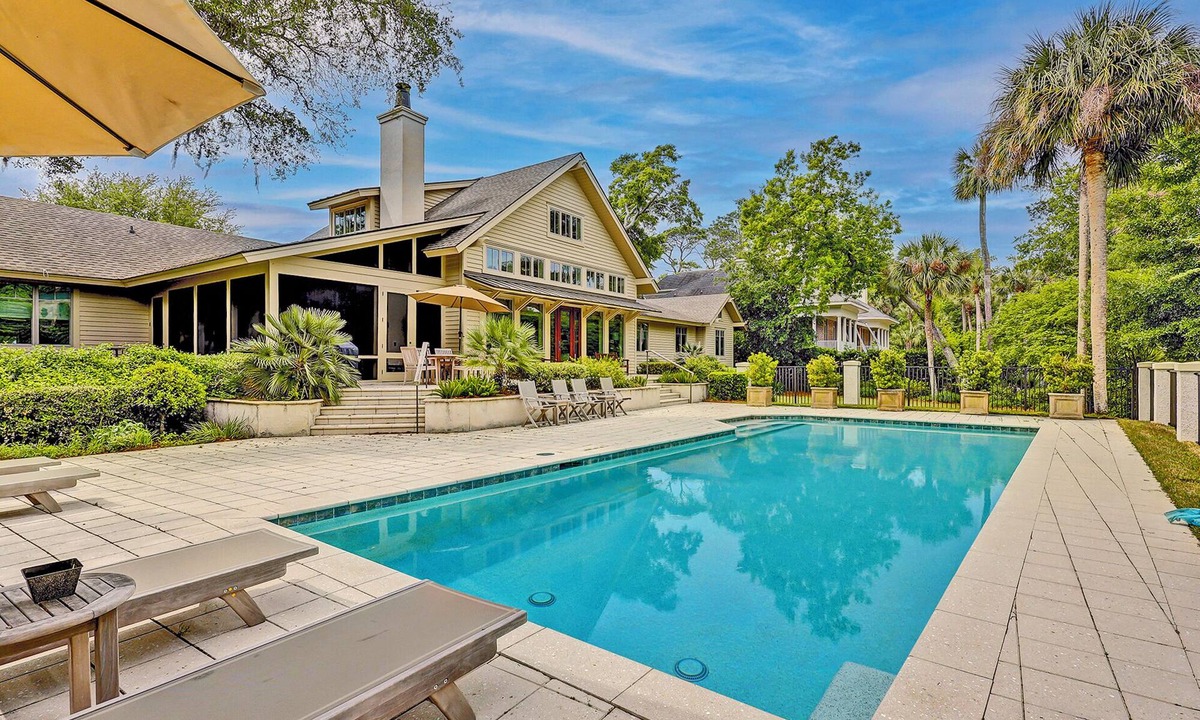 Beach Lagoon House | 30 W. Beach Lagoon-Golf Course Views, Pool, 2nd row (147 yards) to the ocean
