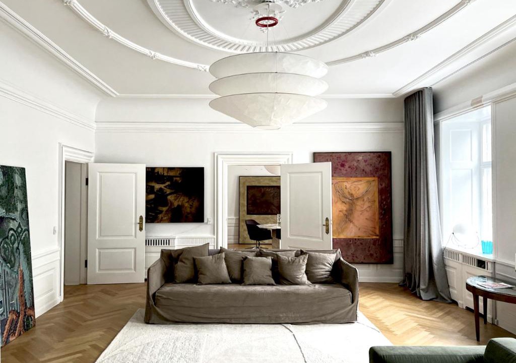 Copenhagen K Apartment | 300 km2 herskabslejlighed med udsigt til kastellet