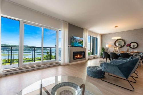 Baie-St-Paul Apartment | 308 - Condo Le Victorien - Comfort Luxury & Pool