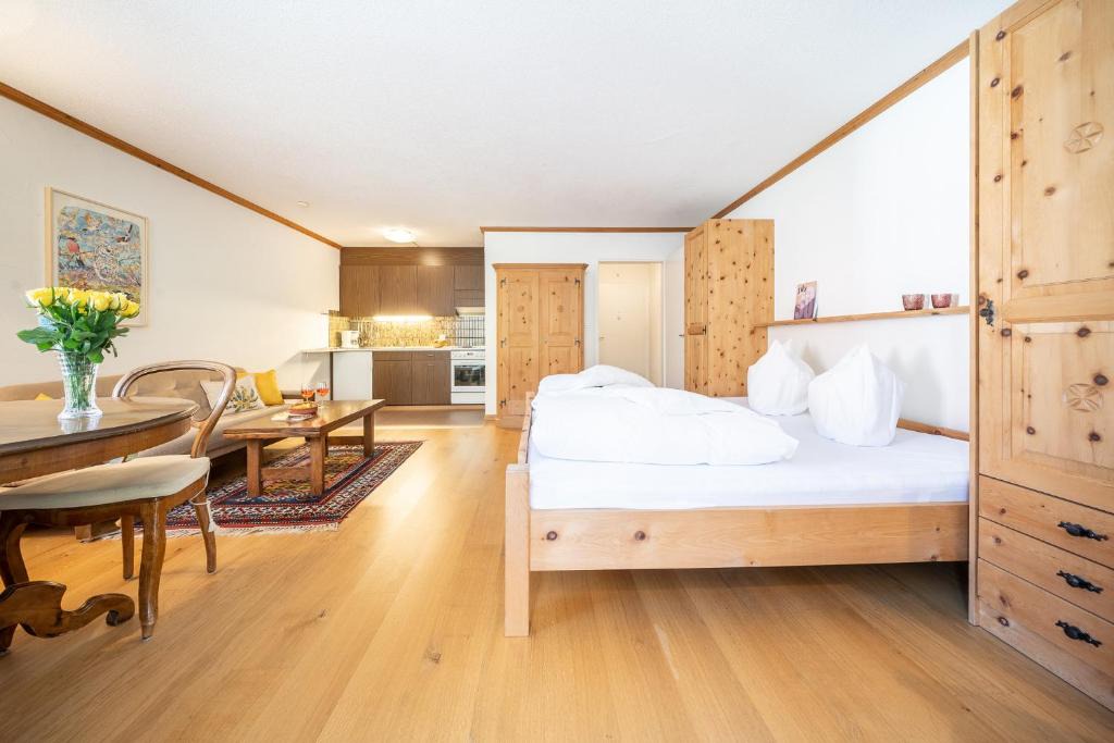 Vulpera Apartment | 3304 Preislich attraktives Studio im alpinen Stil
