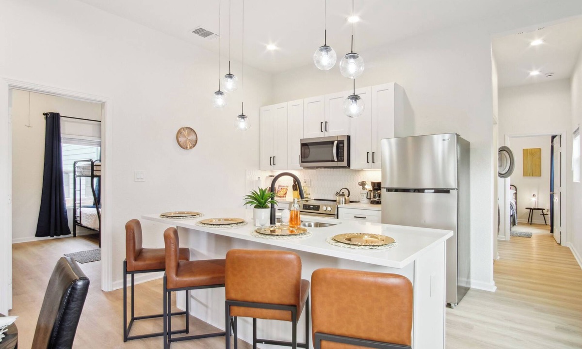 Near East Side Apartment | 3BR/2BA Breathtaking Views Near Exciting Downtown!
