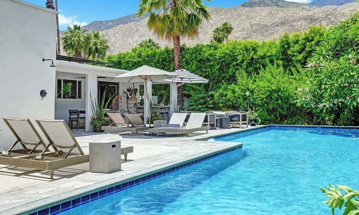 Tahquitz River Estates House | 3BR mid-century home with private pool