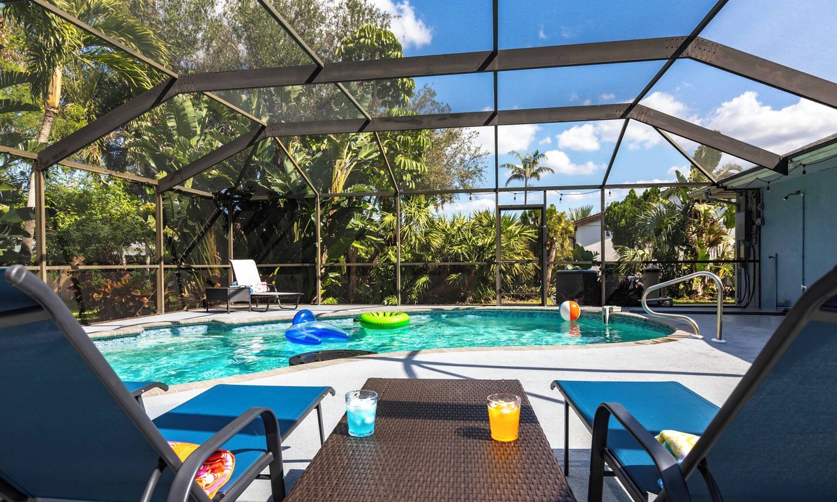 Bonita Springs House | 3BR w/HUGE 2k sq ft Lanai & Seasonally Heated Pool
