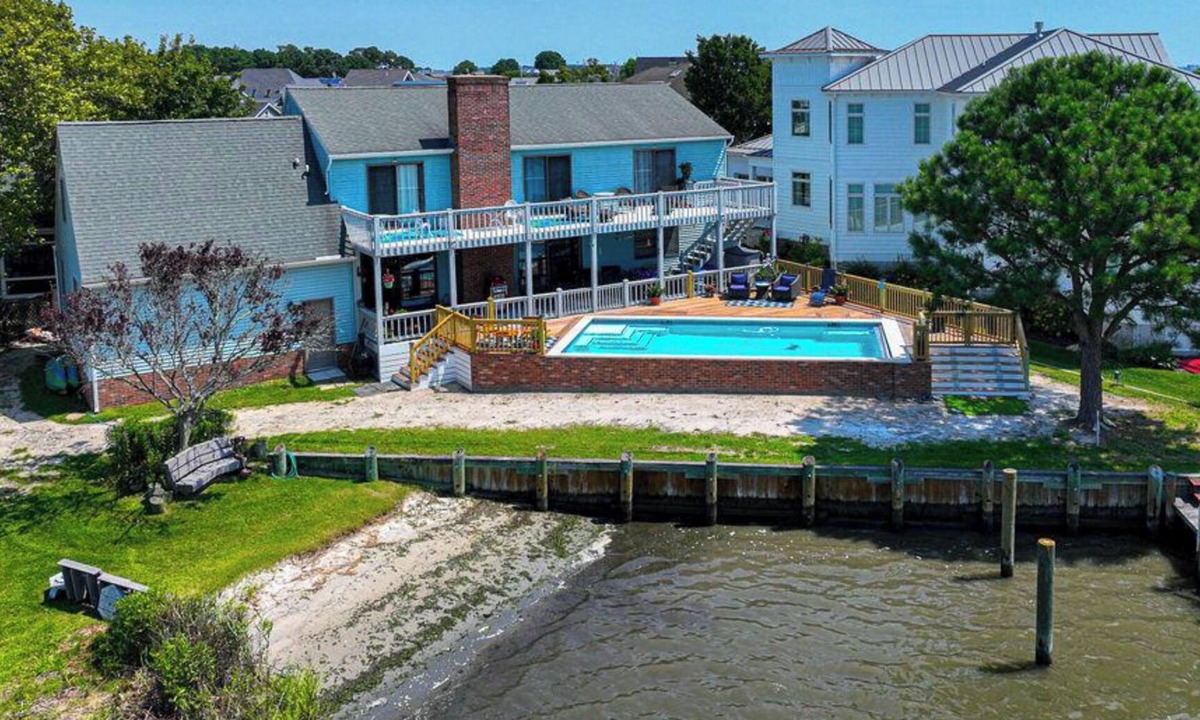 Ocean Pines House | 3BR Waterfront Retreat with Pool and Deck