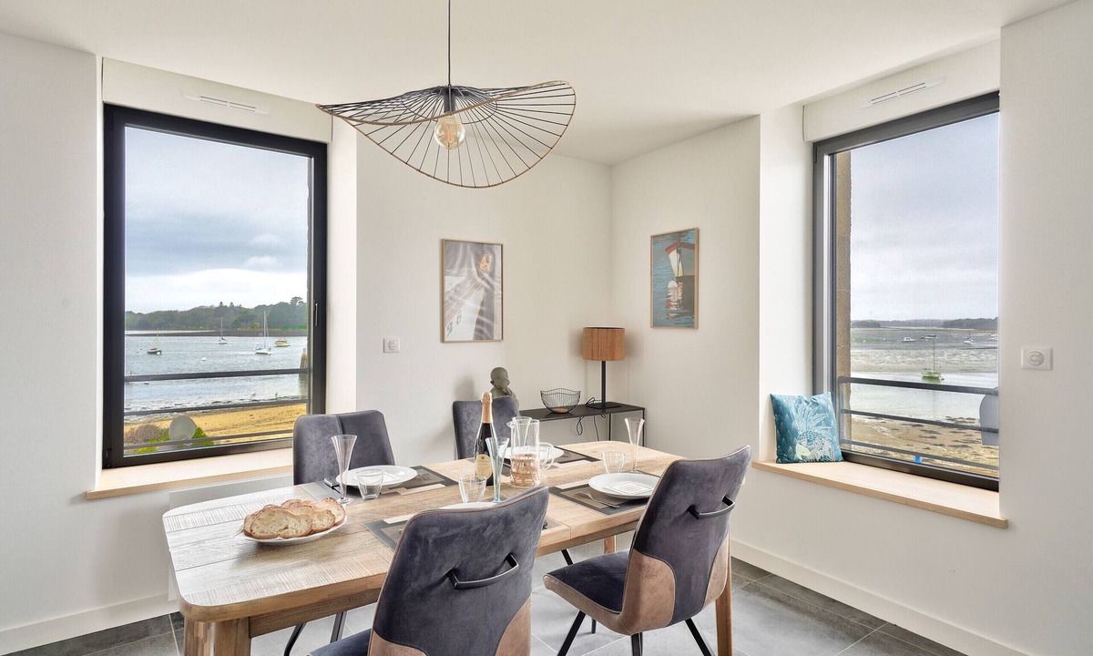 Ile-Tudy Apartment | 4 person flat with sea view