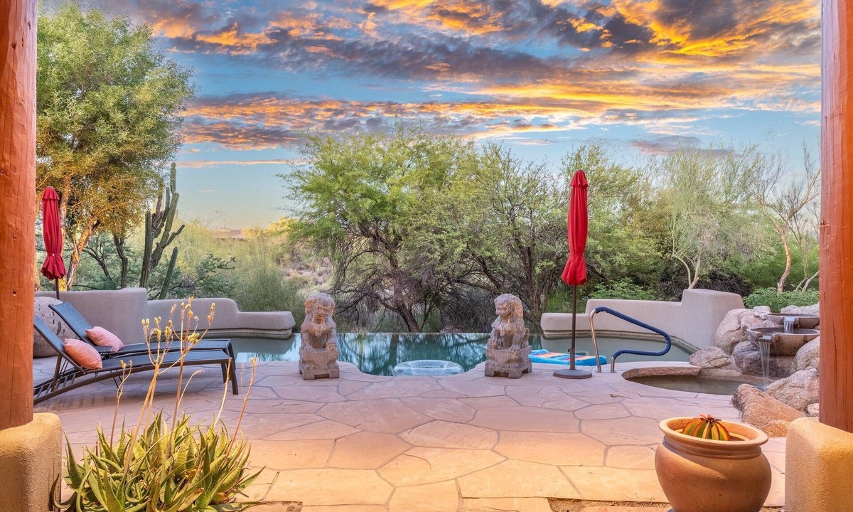 The Boulders House | 40 o/o Off thru Sept. Private Oasis w/Pool/Spa + Golf Cart. Family/Pet Friendly