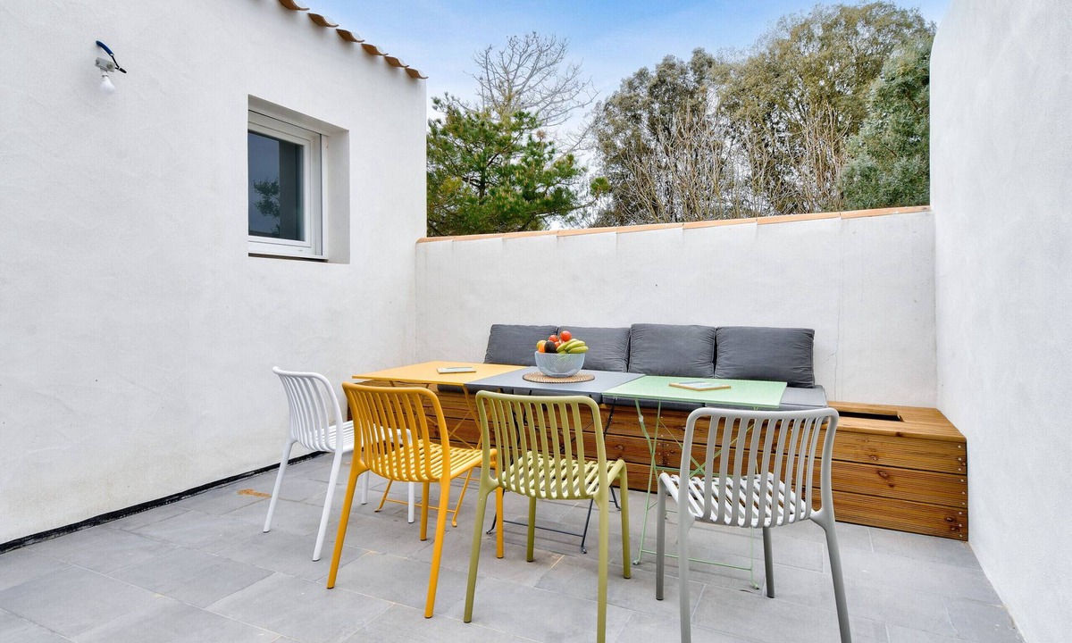 La Gueriniere Ski Chalet | 400 m from the beach – Lovely house for 8 – Terrace