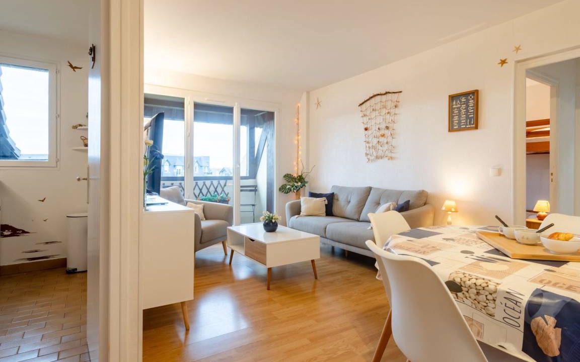 Blonville-sur-Mer Apartment | 47 m² Apartment ∙ 2 bedrooms ∙ 4 guests