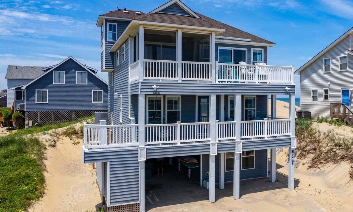 South Nags Head House | 471 Semi-Ocean Front w/Hot Tub & Gorgeous Views