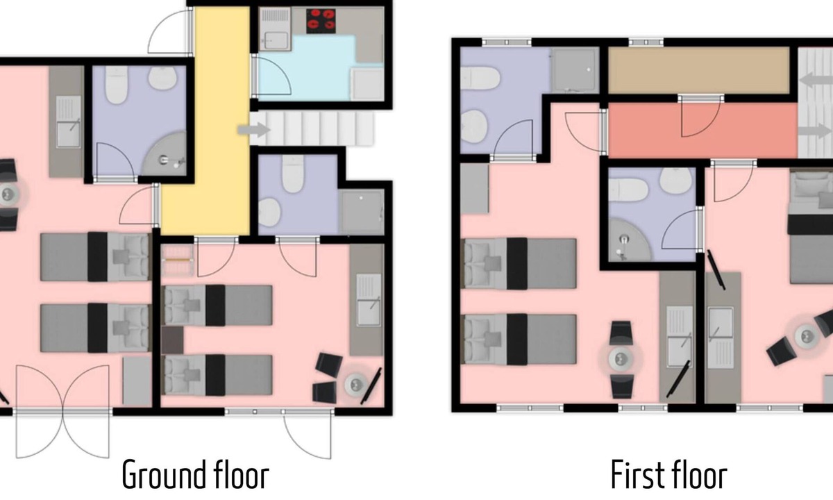 Newborough House | 4BR Contractor Accommodation w/4 Bathroom