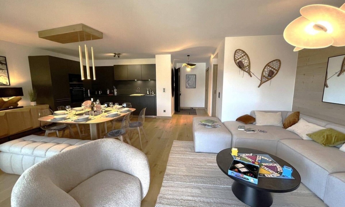 Bergers Apartment | 4th floor, fitness, swimming pool, sauna, hammam, balcony, tv, ski locker, 98m², Alpe d'Huez