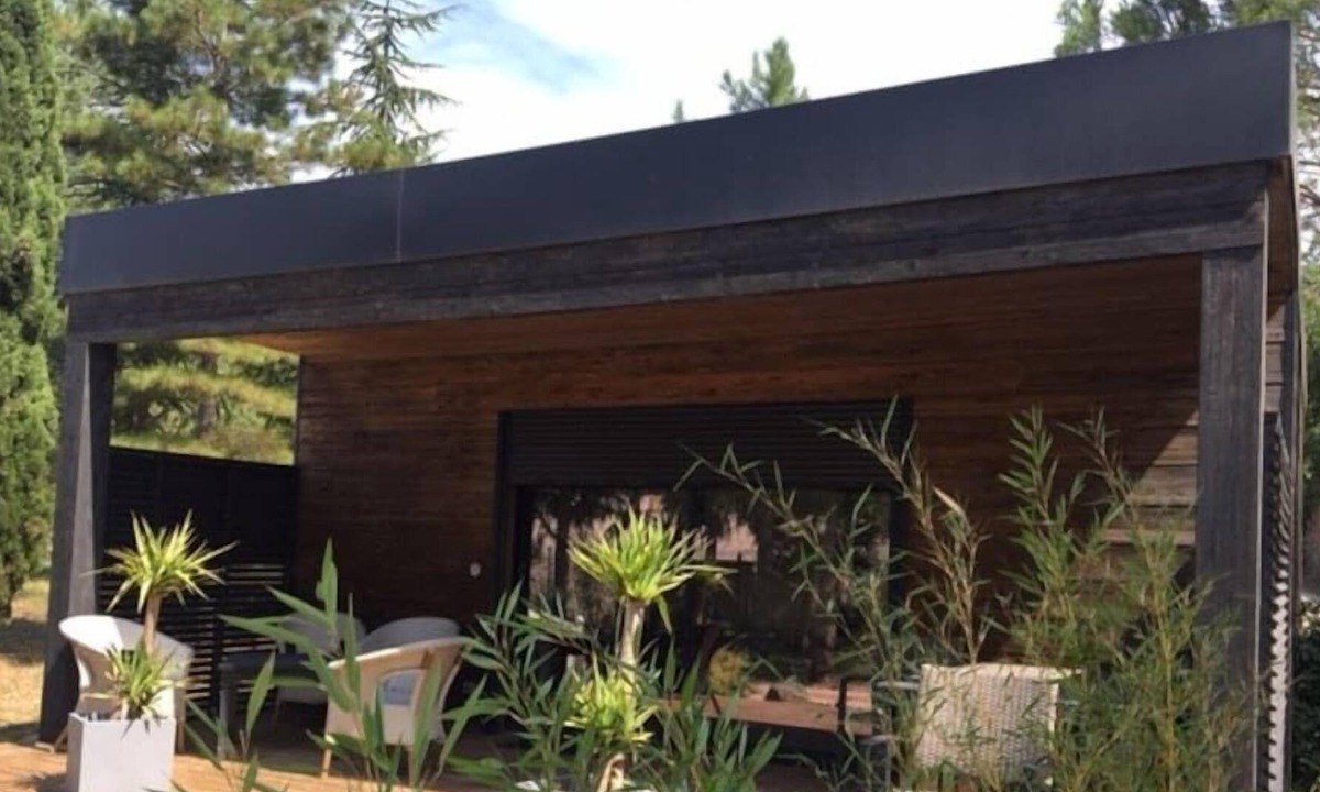 Bedarieux House | 5 Nice spacious chalet 2/3 p quiet - air conditioning swimming pool