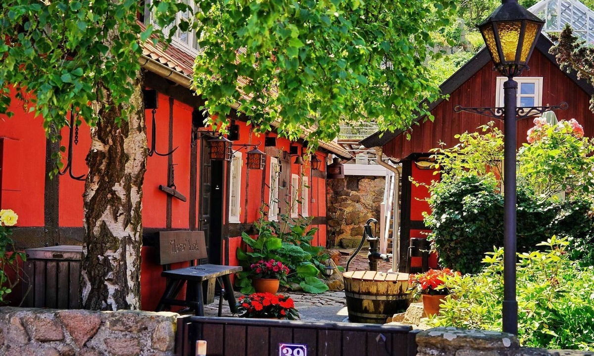 Gudhjem House | 5 person holiday home on a holiday park in Gudhjem