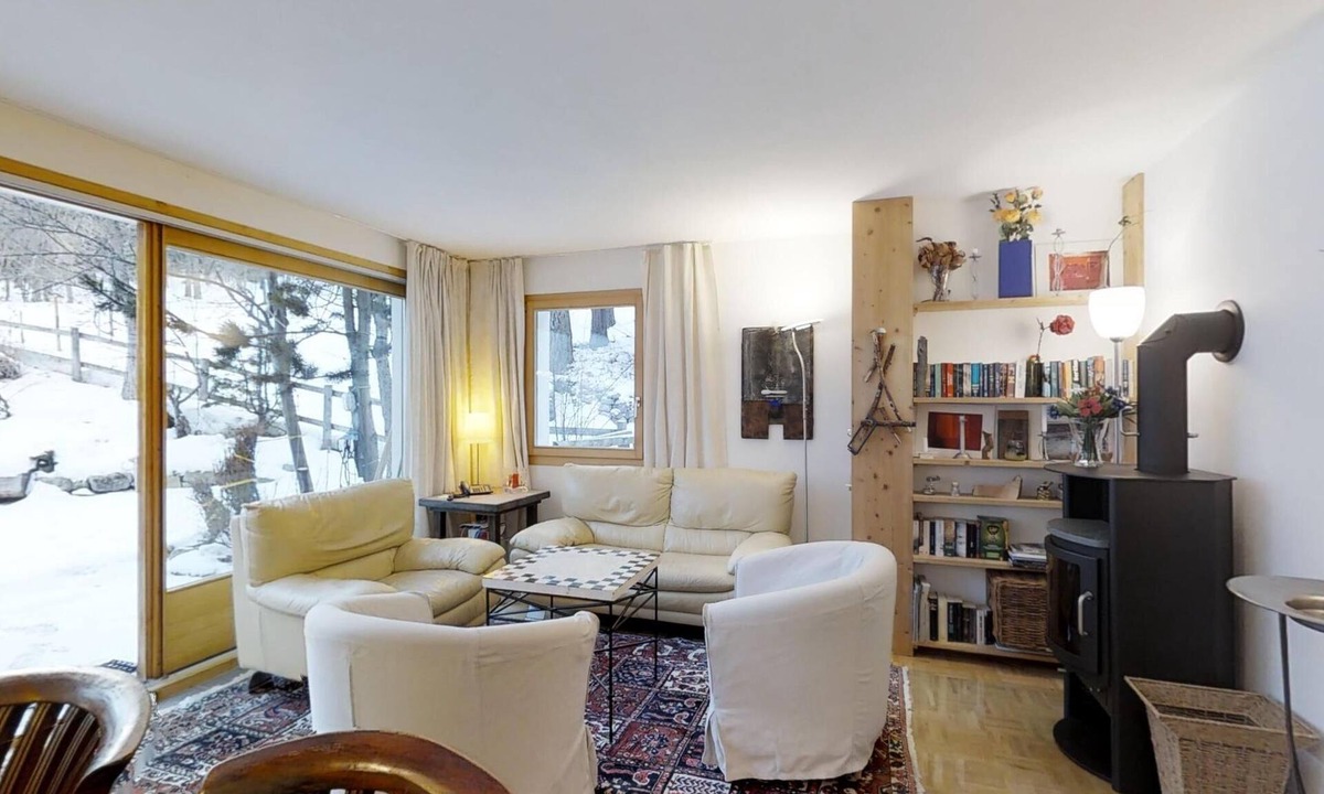 Pontresina Apartment | 5-roomed end of terrace house, ca.