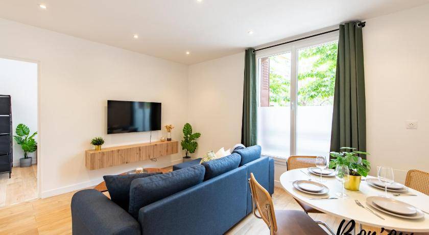 Montrouge Apartment | 53 m² Apartment ∙ 2 bedrooms ∙ 6 guests