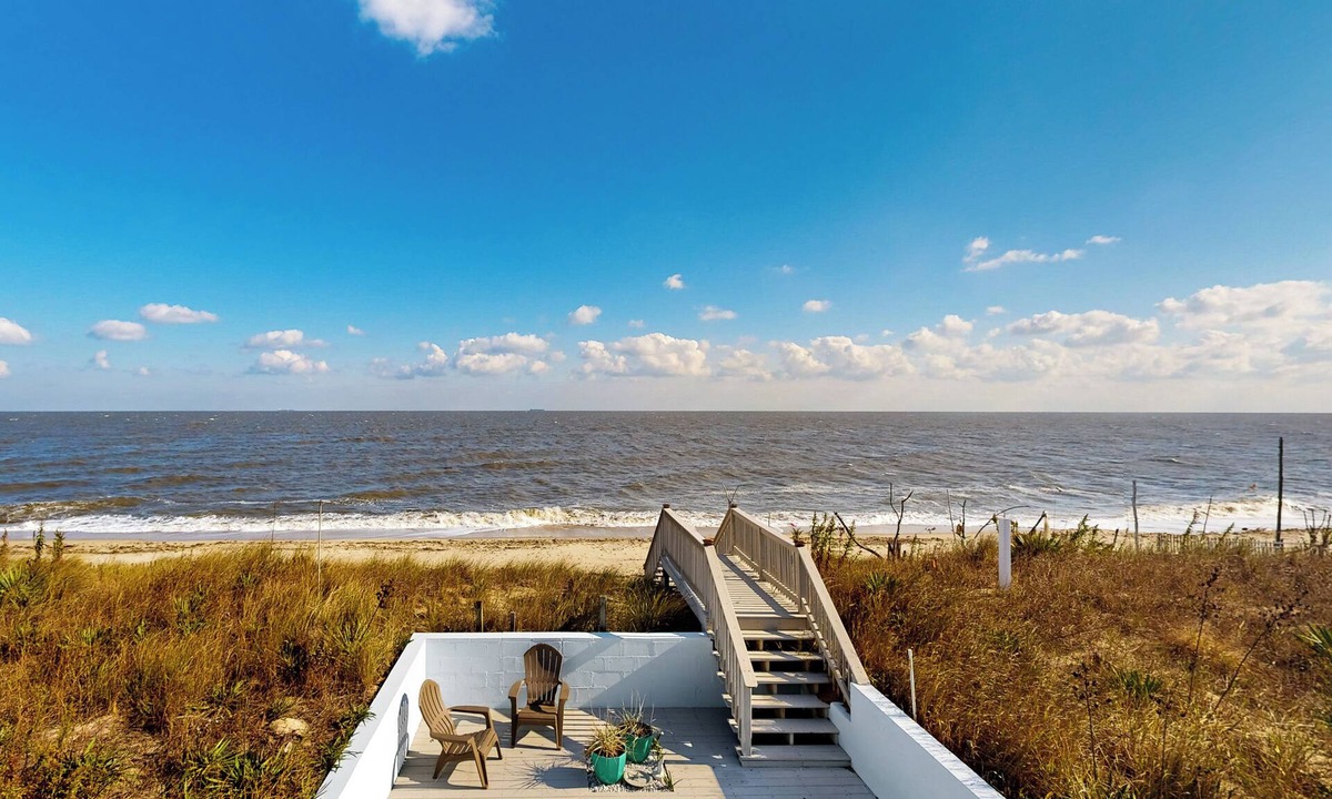 Prime Hook Beach House | 5BR Beachfront Home w/Large Deck, Grill, W & D