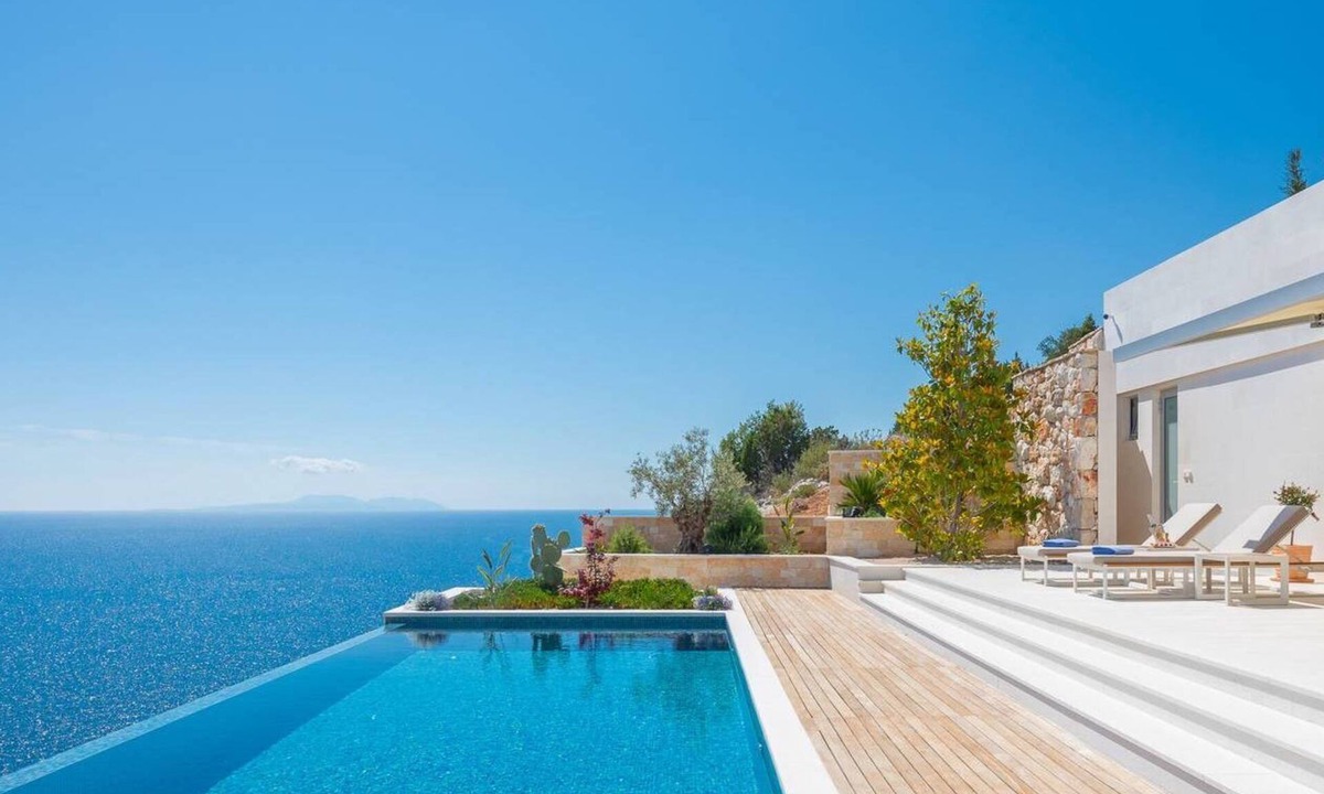 Sveta Nedjelja Villa | 5BR Seafront Villa Sanctuary with Infinity Pool
