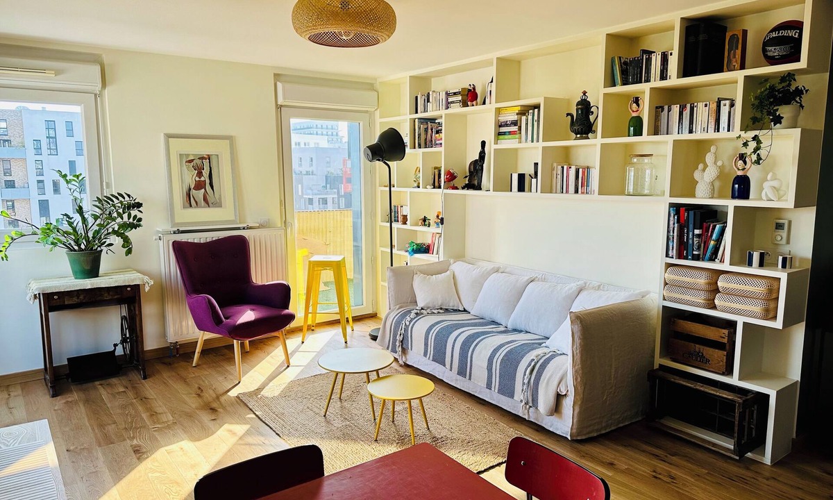 Zone d'amenagement concerte des Docks Apartment | 6 guests in the heart of Les Docks de Saint-Ouen