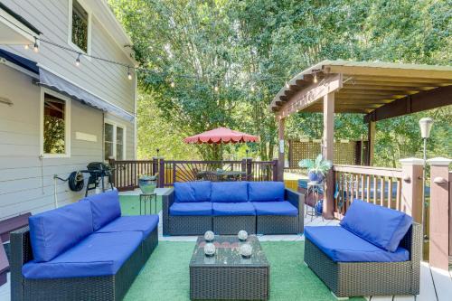 Snellville House | 6 Mi to Stone Mountain Park Home with Deck!