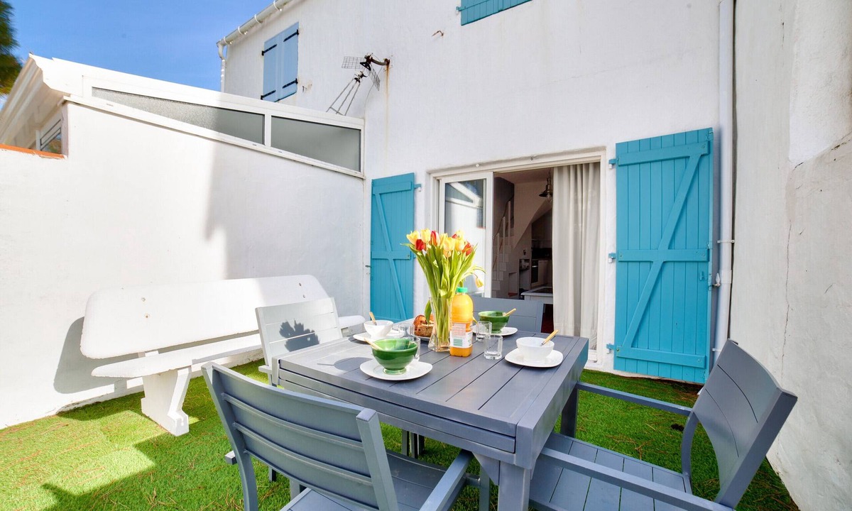 La Gueriniere House | 600m from the beach - House for 5 - Terrace