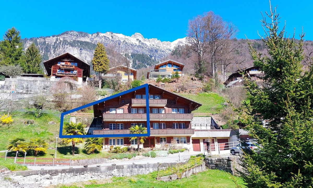 Brienz Apartment | 7' to lake+train, views, spacious, garden, parking
