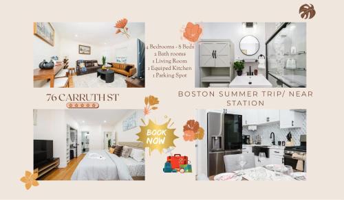 Ashmont Apartment | 76 Carruth - 4BR Cozy and Lovely Apt